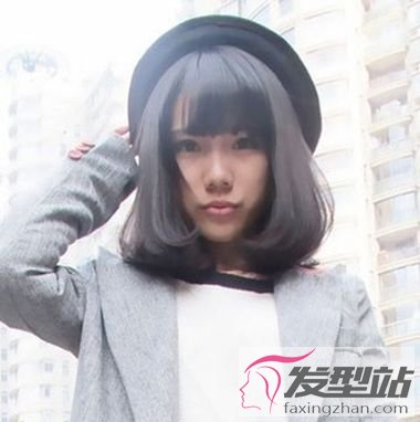 短發(fā)梨花燙丸子頭 短發(fā)梨花造型